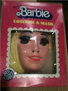 Ben Cooper Barbie Costume Vintage 1982 in Box Complete with Veil Nice 