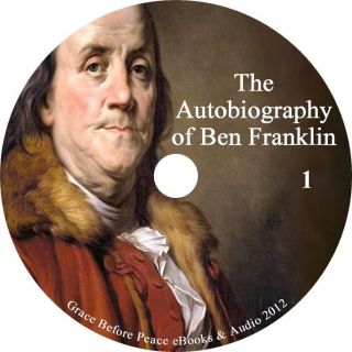 The Autobiography of Benjamin Franklin, Historical Audiobook on 1 MP3 