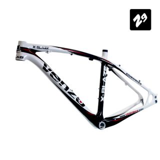 Venzo Mountain Bike Bicycle MTB Full Carbon Frame 29er 21