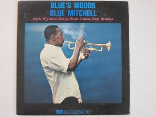 Blue Mitchell Blues Moods LP Riverside 336 Deep Groove Mono Wynton 