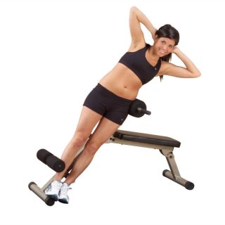 New BFHYP10 Best Fitness AB Board Hyperextension Bench Total Core 