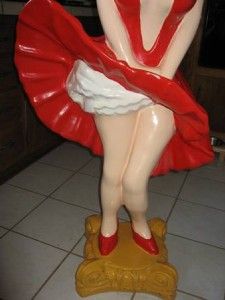 Betty Boop Marilyn Monroe Pose Statue 63 Tall 5ft RARE