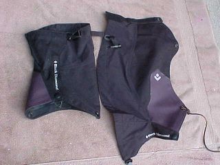    Cirque Front Point Gaiters Ice Climbing Gore Tex Large Mountain