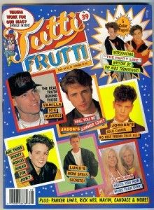 Tutti Frutti Teen Magazine 1991 Beverly Hills 90210