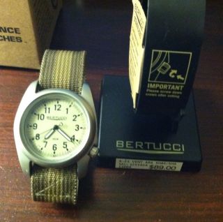 Bertucci Performance Field Watch Box Manual All Included  