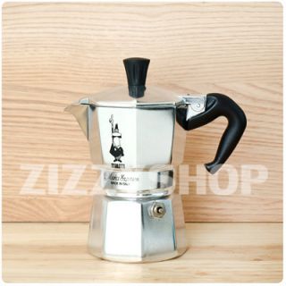 Bialetti Moka Express 3CUP Moka Pot Stove Top Espresso Coffee Maker 