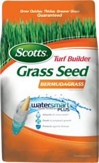Scotts 18253 Turf Builder Bermuda Grass Seed with Water Smart 5000 Sq 