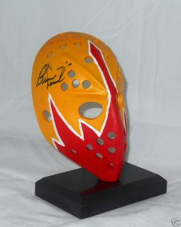 Bernie Parent Autographed Mini Blazer Goalie Mask