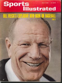 Sports Illustrated Bill Veeck Cassius Clay Carroll Shelby 5 17 1965 