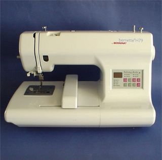 Bernina Bernette H79 Computerized Embroidery USB Sewing Machine