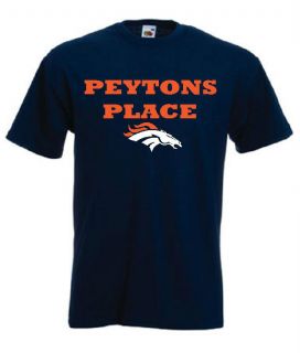   Denver Broncos Shirt Peytons Place NFL Mile High Fan Tee