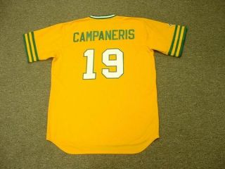 Bert Campaneris Athletics 1973 Cooperstown Jersey XXL