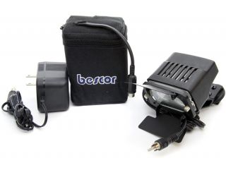 Bescor MX 600 on Camera Video Twin Light Kit w Battery