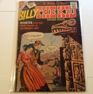 Billy The Kid Western Outlaw Carlton Comics Volume One #35 8/1962 Nice 
