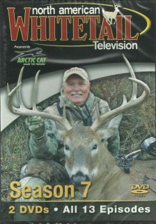 north american whitetail season 7 tv series 2 dvd set