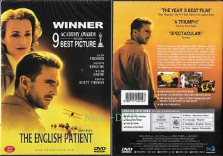 The English Patient 1996 DVD SEALED Juliette Binoche