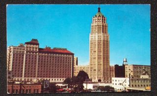 1950s Transit Tower Plaza Hotel San Antonio TX Bexar Co