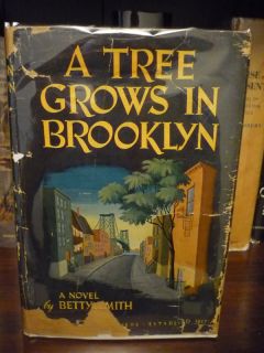 Betty Smith A Tree Grows In Brooklyn First Edition 1943 Rare DJ