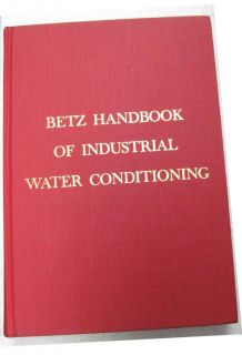 Betz Handbook of Industrial Water Conditioning 6th Edition Free 