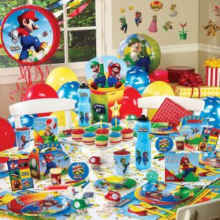 Super Mario Bros Birthday Party Supplies Tableware Favors You Pick 