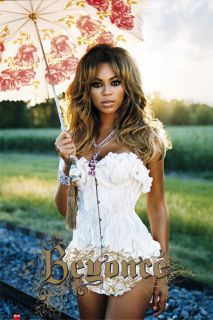 Beyonce Knowles Poster Umbrella Sexy Corset Diva New