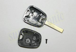 Uncut Blank Remote Key Shell Case Fob for Peugeot 106 206 306 405 406 