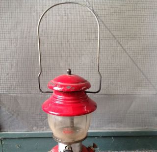 Vintage 1963 Coleman Model 200A Sunshine Of The Night Lantern Camping 