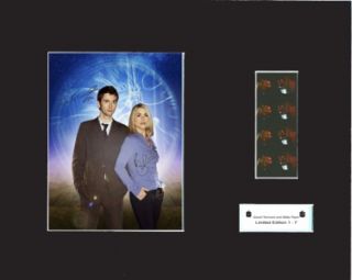 Dr Who David Tennant and Billie Piper Signed 35mm Film Presentation 