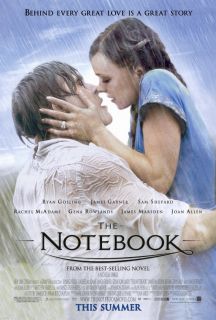 The Notebook Movie POSTER1 Sided Original Rolled 27x40 Ryan Gosling 