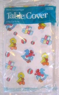 Baby Elmo Party Table Cover Supplies Shower Birthday Big Bird 1st 