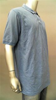 St Johns Bay Big & Tall Mens XLT Comfort Short Sleeve Polo Shirt Blue 