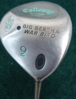 Callaway Big Bertha War Bird 9 Wood Devine Nine Ladies