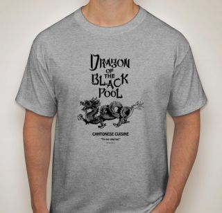 Big Trouble in Little China Dragon of The Black Pool Tee Shirt Awesome 