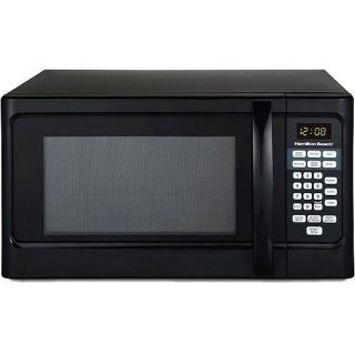 Black Hamilton Beach HB P100N30AL S3B 1000W 1 1 CU ft Microwave Oven 