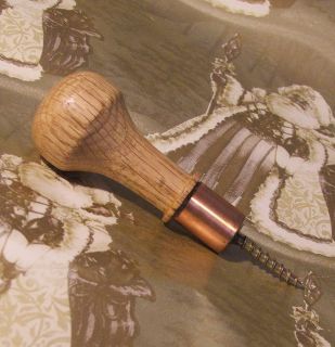 Hand Crafted Red Oak Black Powder Pistol Ball Remover