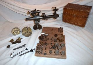 Lorch watchmakers Lathe with lots of accessories / attachments See 