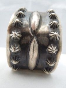 Navajo Sterling Silver Cuff Bracelet by Emerson BC0027