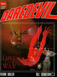 Bill Sienkiewicz Daredevil Love And War Production Art Pg 50