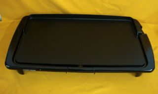New Black Decker Family Sized Electric Griddle GR100 Drip Tray 10 5 x 