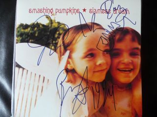    Pumpkins Siamese Dream SIGNED LP Record Billy Corgan AUTOGRAPHED