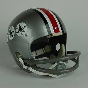 Ohio State Buckeyes Suspension Football Helmet History