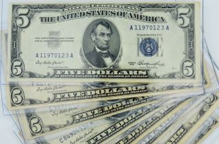   Silver Certificate High Grade VF Currency Bill w BCW Holder