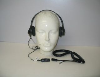 Binaural VT Headset for Avaya 1608 1616 9620 9630 Snom 320 360 370 720 