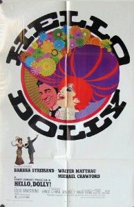 439 Hello Dolly Original 1970 Movie Poster Barbra Streisand 1 Sheet 27 