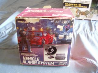   alert vehicle alarm security system with starter disable!! NEW