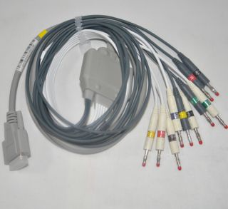 New Portable 1 Channel 12 Lead Electrocardiograph ECG EKG Machine CE 