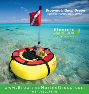 Brownies Third Lung DC Electric Variable Speed Floating Hookah System 