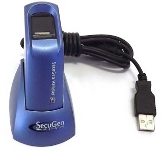   Hamster Plus USB Fingerprint Scanner Biometric Optical/Avail QTY