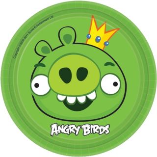 Our Angry Birds Dessert Plates feature the successful and powerful egg 