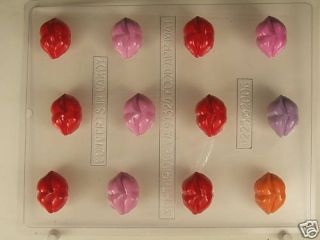 Bite Size Lip Pieces Chocolate Candy Mold